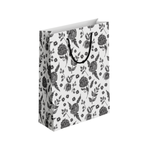 (Pack of 6) Fancy Gift Bags Printed on Imported Bleach Card with Mate Lamination (210gm)