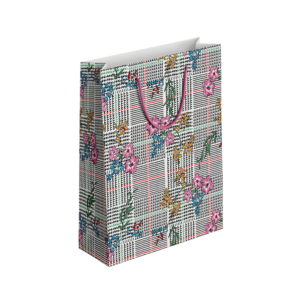 (Pack of 6) Fancy Gift Bags Printed on Imported Bleach Card with Mate Lamination (210gm)