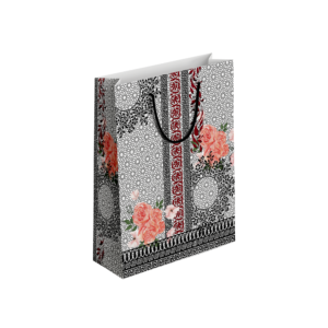 (Pack of 6) Fancy Gift Bags Printed on Imported Bleach Card with Mate Lamination (210gm)