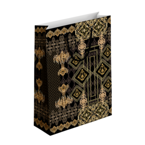 (Pack of 6) Fancy Gift Bags Printed on Imported Bleach Card with Mate Lamination (210gm)