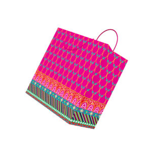 (Pack of 6 ) Fancy Gift Bags Printed on Imported Bleach Card with Mate Lamination