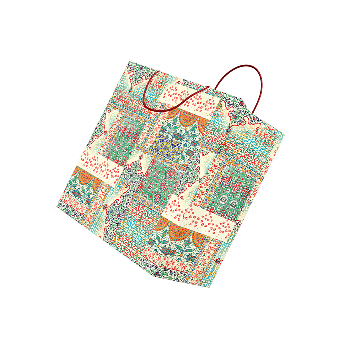 (Pack of 6 ) Fancy Gift Bags Printed on Imported Bleach Card with Mate Lamination