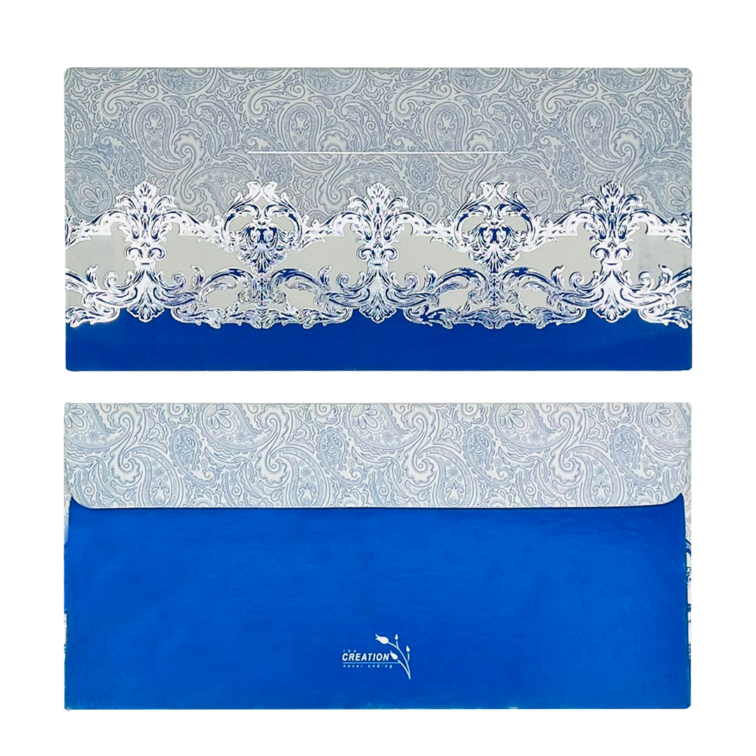 (Pack of 12) Money Envelopes Silver Foil Work - Image 8