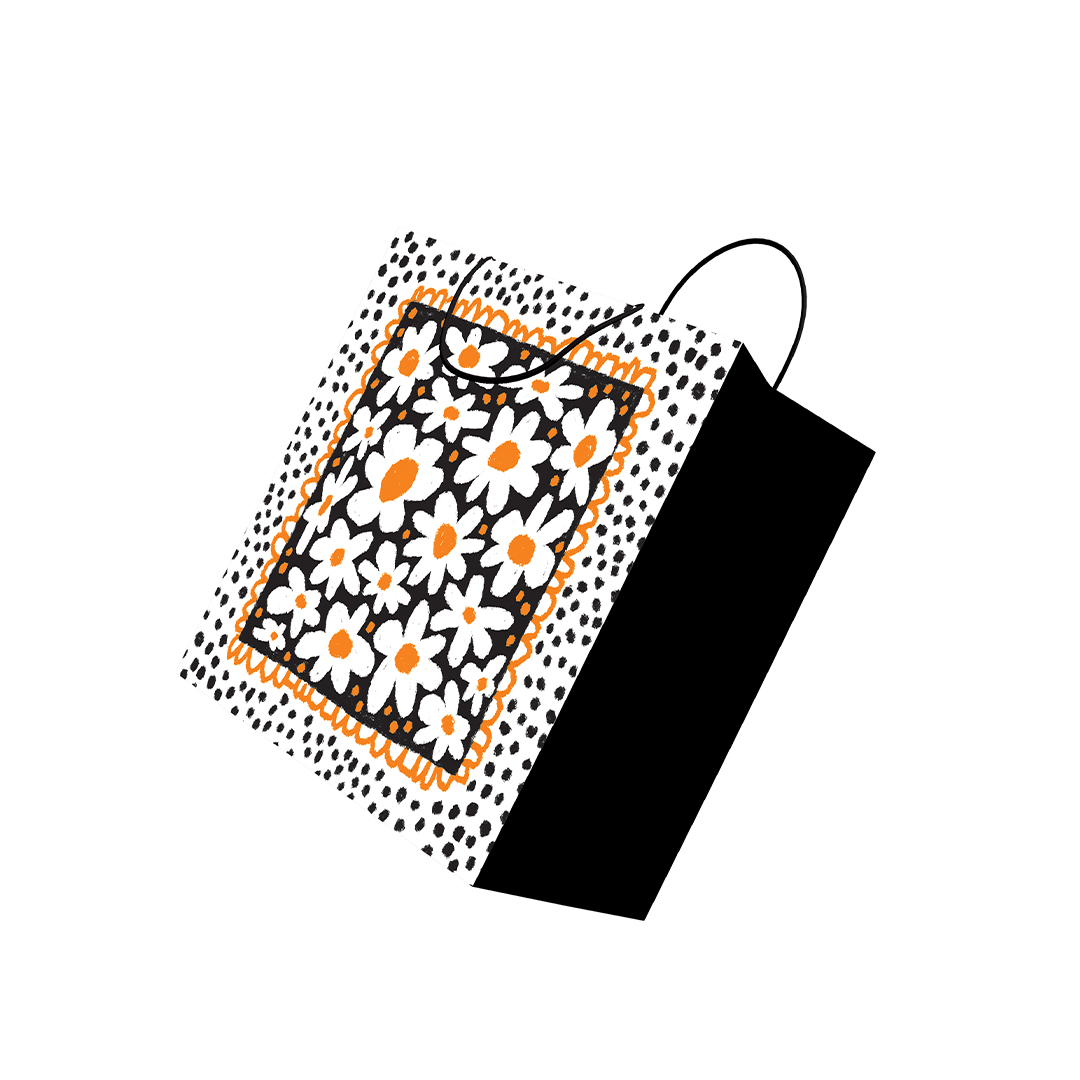 ( pack of 6 pieces )Fancy Gift Bags Printed on Imported Bleach Card with Mate Lamination (210gm)