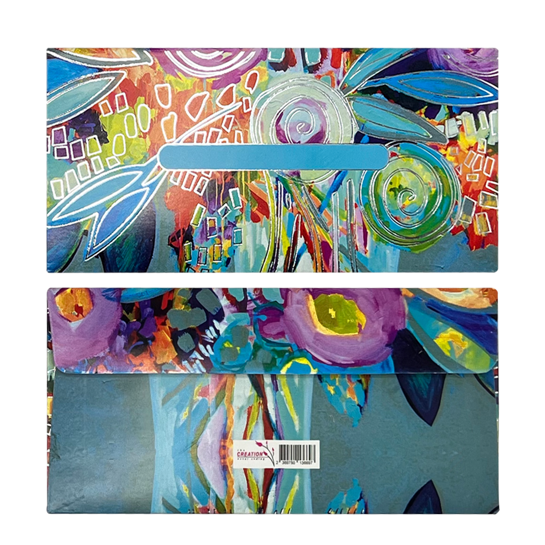 (Pack of 12) Money Envelopes Silver Foil Work - Image 7