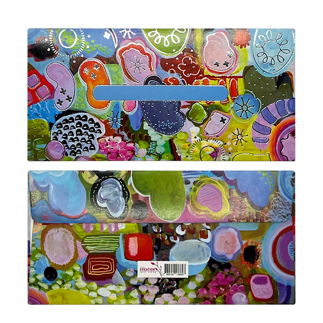 (Pack of 12) Money Envelopes Silver Foil Work - Image 8