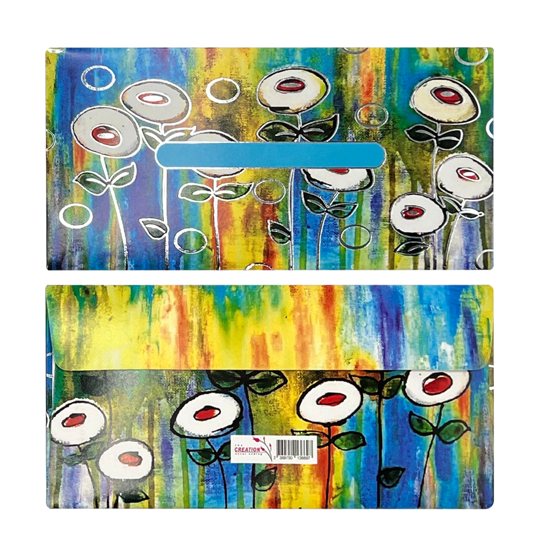 (Pack of 12) Money Envelopes Silver Foil Work - Image 4
